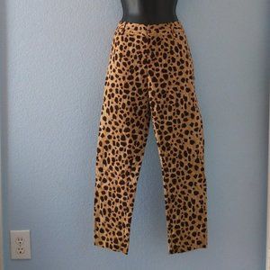 Merona Animal Print Pant (Size 6)
